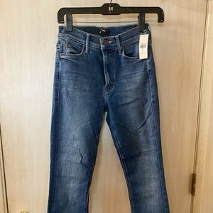 Mother denim jeans dazzler high rise